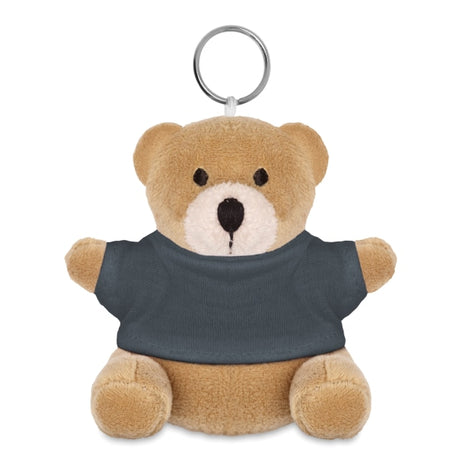 Porte Clés Nounours Nil Personnalisable Grey Peluches