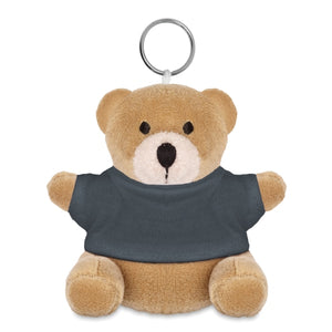 Porte Clés Nounours Nil Personnalisable Grey Peluches