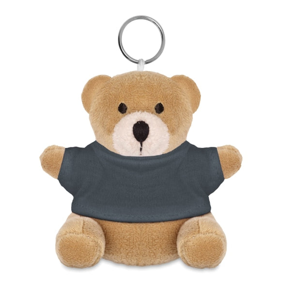 Porte Clés Nounours Nil Personnalisable Grey Peluches
