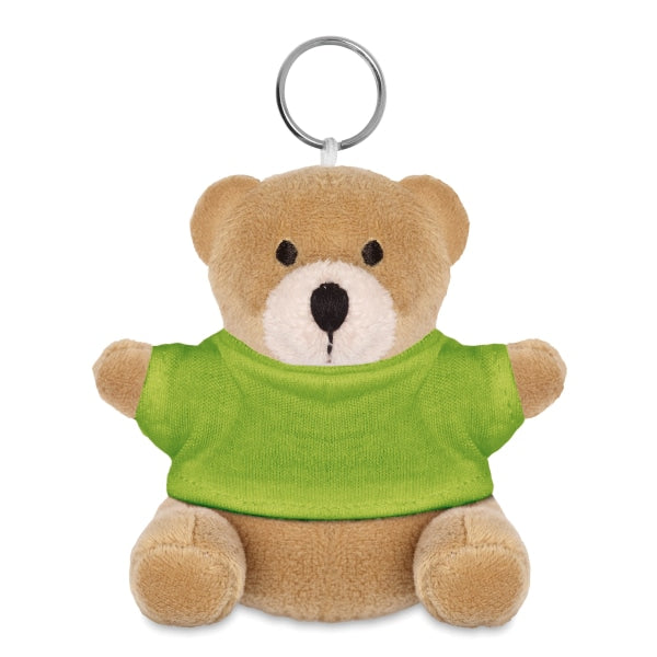 Porte Clés Nounours Nil Personnalisable Lime Peluches