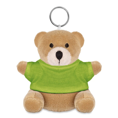 Porte Clés Nounours Nil Personnalisable Lime Peluches