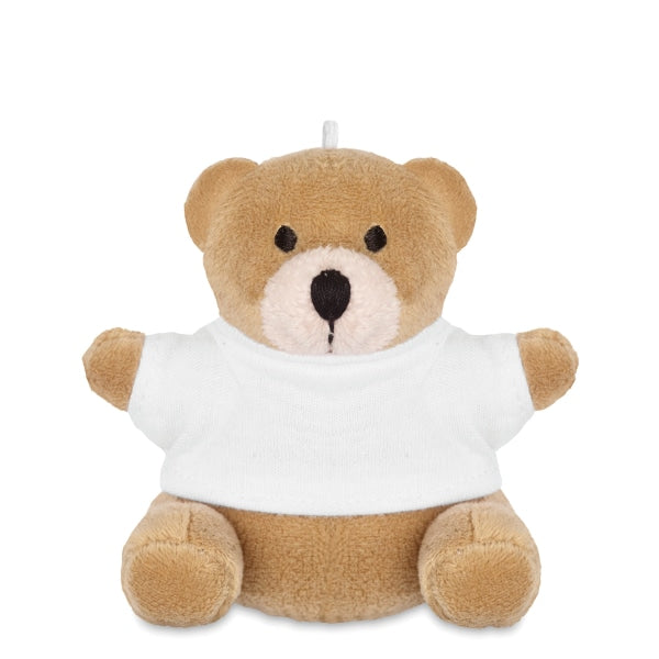Porte-Clés Ourson Nil Personnalisable White Peluches