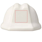 Porte-Clés Rigide Kolt En Forme De Casque Chantier Personnalisable Blanc / Unisexe Primes