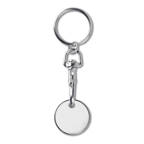 Porte-Clés ( Uro) Tokenring Personnalisable White Portes-Clés