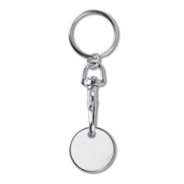 Porte-Clés ( Uro) Tokenring Personnalisable White Portes-Clés
