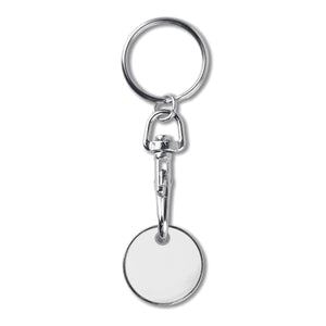 Porte-Clés ( Uro) Tokenring Personnalisable White Portes-Clés