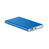 Powerbank Ultra Plat 4000 Mah Powerflat Personnalisable Blue Powerbanks