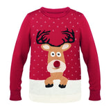 Pull De Noël L/Xl Shimas Personnalisable Red Textile