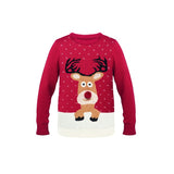 Pull De Noël S/M Shimas Personnalisable Red Textile