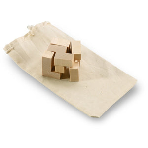 Puzzle En Bois Dans Un Sac Trikesnats Personnalisable Brown Jeux