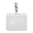 Pvc Badge Holder Clipbadge Personnalisable Transparent Accessoires