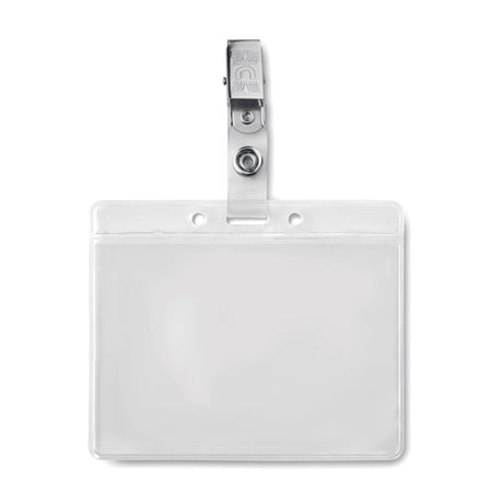 Pvc Badge Holder Clipbadge Personnalisable Transparent Accessoires