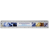 Règle En Plastique Ellison 30 Cm Avec Insertion De Papier Décoratif Personnalisable Papeterie