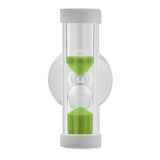 Sablier (4 Min) Avec Ventouse Quickshower Personnalisable Lime Soins De La Personne
