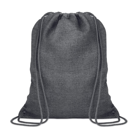 Sac À Cordon Chiné Tocayo Personnalisable Grey Sacs Dos & De Plein Air