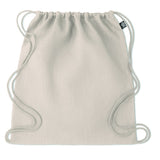 Sac À Cordon En Chanvre Naima Bag Personnalisable Beige Sacs Dos & De Plein Air