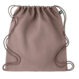 Sac À Cordon En Chanvre Naima Bag Personnalisable Brown Sacs Dos & De Plein Air