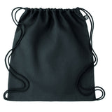 Sac À Cordon En Chanvre Naima Bag Personnalisable Black Sacs Dos & De Plein Air