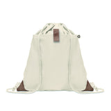 Sac À Cordon En Coton Recyclé Panda Bag Personnalisable Beige Sacs Dos & De Plein Air