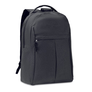 Sac À Dos 600D Rpet 2 Tons Siena Personnalisable Black Sacs & De Plein Air