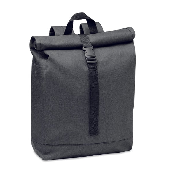 Sac À Dos 600D Rpet 2 Tons Udine Personnalisable Black Sacs Business