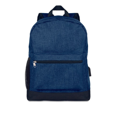 Sac À Dos Antivol Rembourré Bapal Tone Personnalisable Blue Sacs Business