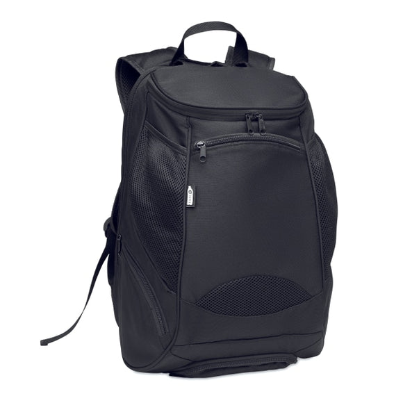 Sac À Dos De Sport Rpet 600D Olympic Personnalisable Black Sacs & Plein Air