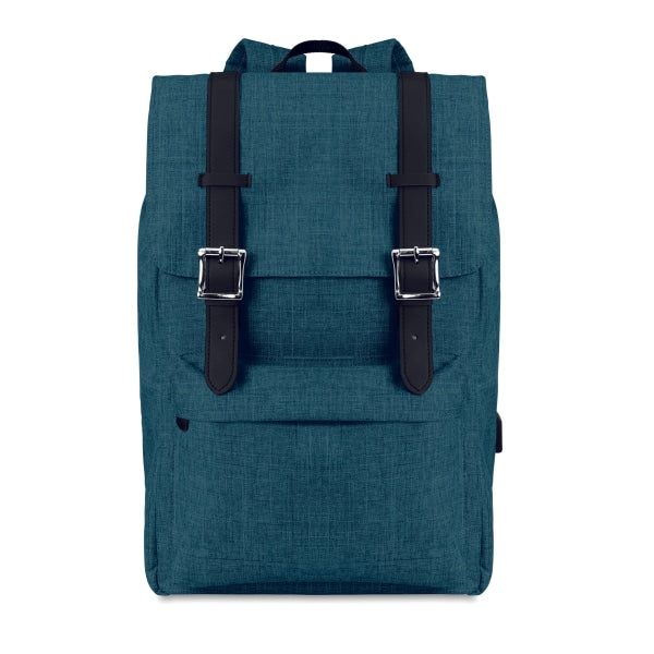 Sac À Dos En Polyester 600D Riga Personnalisable Blue Sacs Business