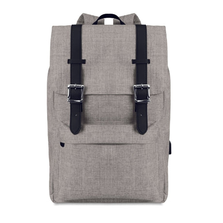 Sac À Dos En Polyester 600D Riga Personnalisable Gris Sacs Business