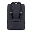 Sac À Dos En Polyester 600D Riga Personnalisable Noir Sacs Business