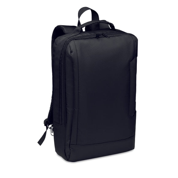 Sac À Dos Ordinateur 300D Rpet Singapore Personnalisable Black Sacs Business