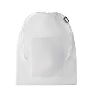 Sac Alimentaire En Filet Rpet Veggie Personnalisable Blanc Sacs Shopping