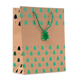 Sac Cadeau En Papier À Motifs Sparkle Personnalisable Green Sacs Shopping