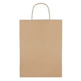 Sac Cadeau (Grand) 150 Gr/M² Paper Large Personnalisable Beige Sacs Shopping