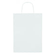 Sac Cadeau (Grand) 150 Gr/M² Paper Large Personnalisable Blanc Sacs Shopping