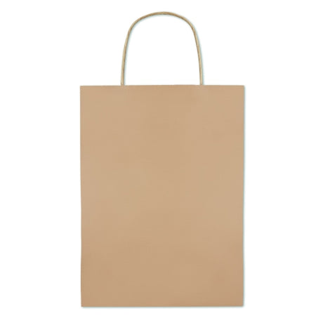 Sac Cadeau (Moyen) 150 Gr/M² Paper Medium Personnalisable Beige Sacs Shopping