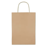 Sac Cadeau (Moyen) 150 Gr/M² Paper Medium Personnalisable Beige Sacs Shopping