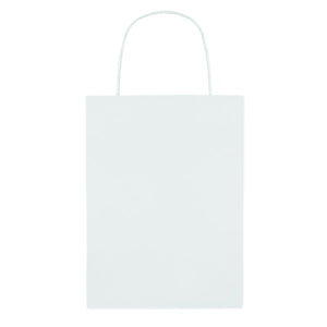 Sac Cadeau (Petit) 150 Gr/M² Paper Small Personnalisable White Sacs Shopping