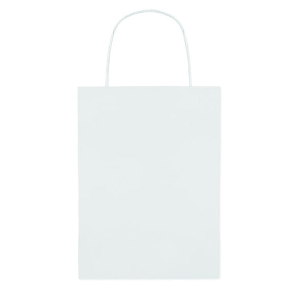 Sac Cadeau (Petit) 150 Gr/M² Paper Small Personnalisable White Sacs Shopping