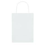 Sac Cadeau (Petit) 150 Gr/M² Paper Small Personnalisable White Sacs Shopping
