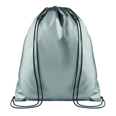 Sac Cordelette Avec Lamination New York Personnalisable Silver Sacs À Dos & De Plein Air