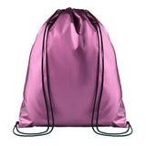 Sac Cordelette Avec Lamination New York Personnalisable Pink Sacs À Dos & De Plein Air