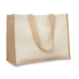 Sac De Courses En Toile Jute Campo De Fiori Personnalisable Beige Sacs Shopping