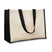 Sac De Courses En Toile Jute Campo De Fiori Personnalisable Noir Sacs Shopping