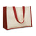 Sac De Courses En Toile Jute Campo De Fiori Personnalisable Red Sacs Shopping