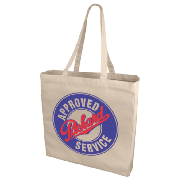 Sac En Coton Avec Soufflet Odessa Personnalisé Crème/ Écru/ Naturel / Unisexe Voyages & Bagagerie