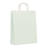 Sac En Papier Grand Format Paper Tone L Personnalisable White Sacs Shopping