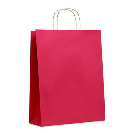 Sac En Papier Grand Format Paper Tone L Personnalisable Red Sacs Shopping