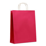 Sac En Papier Grand Format Paper Tone L Personnalisable Red Sacs Shopping