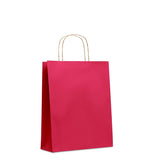 Sac En Papier Moyen Format Paper Tone M Personnalisable Red Sacs Shopping